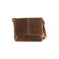 Messenger bag / book bag of oiled Buffalo leather 38x29x11 cm of Outback model Kalgoorlie (Textiles)