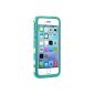 OtterBox Symmetry Series, Protective Cover for Apple iPhone 5 / 5S, eden teal (Electronics)