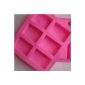 Lot Of 6 Moulds Silicone Rectangular For Soaps Random color (Kitchen)