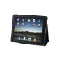 Daffodil IPC860 Support Leather Case for Apple iPad2 - OFFER Black (Personal Computers)