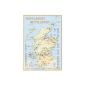 Scotland's distilleries - Tasting Map 34x24cm: The Scottish Whisky Landscape in Overview (map)