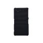 IVSO Armor Slim Case Cover for Sony Xperia Z3 Compact Smartphone (Slim Fit Series - Black) (Electronics)