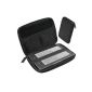 iGadgitz Black Hard case Hard Case portable EVA material: Case Cover Case Cover for New Amazon Kindle 4 Wi-Fi 6 