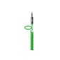 Belkin Audio coiled cable with 3.5 mm / 3.5 mm jack, green, 1.8m, AV10126CW06-GRN (Electronics)