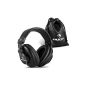 Auna Precision Flex - DJ Stereo Headphones foldable and rotating dynamic closed