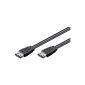 Wentronic HDD S-ATA cable 1,5GBs / 3GBs / 6GBs (eSATA I-type to eSATA I-type plug) 2m black (Accessories)