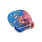 Fellowes 9202801 Mouse pad with ergonomic wrist rest Poisson pattern (Office Supplies)