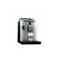 Saeco HD8750 / 81 Intuita Kaffeevollautomat (1.5 l water tank; Cappucinatore) silver (household goods)