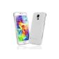 Samsung Galaxy S5 protective shell Mini, EnGive TPU Silicone Case Cover for Samsung Galaxy Mini S5, Transparent