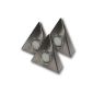 Set of 3 LED Triangle light with main switch