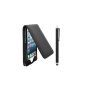 Kolay ® New Apple iPod Touch 5G Black Flip Cover Case +