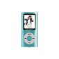 MP4 Player Portable - with 4 GB memory card - BLUE - MP3 AMV Video, FM radio, e-books, voice recorder, built-in speaker, expandable to 16 GB through microSD - Memory Card BERTRONIC ®