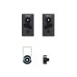 Samsung WMN350M mini-wall mount for TVs of 81.2 cm (32 inches) to 165.1 cm (65 inches) black (accessories)
