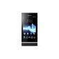 Sony Xperia U smartphone (8.9 cm (3.5 inch) touchscreen, 5 megapixel camera, Android 2.3 OS) black / white cover change (Electronics)