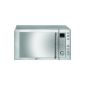 Clatronic MWG 775 H / microwave with grill and convection / 23 liters / stainless steel housing (household goods)