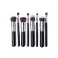 XCSOURCE® 8 pcs Professional Makeup Brush Set Eyeshadow Brush Blush Brush Foundation Brush powder brush cosmetics, salon, party black MT78 (Misc.)