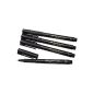 Faber-Castell Pack of 4 pens in ink special china Manga (Black) (Import Germany) (Others)