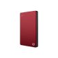 Seagate Backup Plus Slim (STDR2000203) External Portable Hard Drive, 2TB (2.5 inches), USB 3.0;  Red (Personal Computers)
