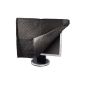 Hama 48.3 cm (19 inch) / 21-inch LCD monitor dust cover anti-static, black (Accessories)