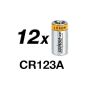de.power CR123A lithium batteries, 12 pieces (Electronics)