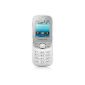 Samsung E2200 mobile phone (4.5 cm (1.77 inch) display, Bluetooth, FM radio, VGA camera) White (Electronics)