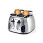 BEEM Germany D1000.385 Bluelight 4+, 4-slot toaster (household goods)