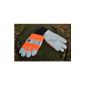 Cut resistant protection gloves --grained leather - size S (8 