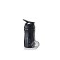 Blender Bottle Sports Mixer Shaker transparent, black, 1-pack (household goods)