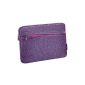 PEDEA Tablet PC Case for 10.1 inch (25,7cm) with accessory tray, purple (Accessories)
