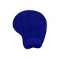 Manhattan Mouse Pad with ergonomic gel filling blue (accessory)