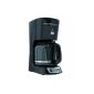Techwood TCA-966 Programmable Electric Coffee Black 28.8 x 18.6 x 35 cm (Kitchen)