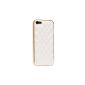 iGard® iPhone 5 Hard Case Cover Luxury Line Suede Beige Gold (Electronics)