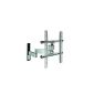 Vogels Wall 1245 TV Wall Mount for 81-140 cm (26 - 42 inch) television, swivel and tilt, max.  30kg Vesa max.  400 x 400, silver (Accessories)