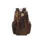 KAXIDY Bag Canvas Backpack Satchel Shoulder Bag Mountaineering Bag (Clothing)