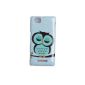 Voguecase TPU Silicone Case Cover Holster Case Cover For Sony Xperia M C1904 C1905 (Sleepy Owl) Free pen of universal random screen (Electronics)