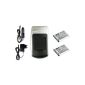 2x Battery + Charger for Fujifilm Fuji NP-45 (LI40B) - See Compatibility List (Electronics)