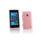 Me Out Kit FR TPU Gel Case for Nokia Lumia 520 - Clear ice print (Wireless Phone Accessory)