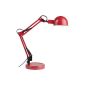 Brilliant desk lamp desk lamp Felicio red