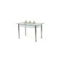 Presto Mobilia 10286 dining table glass table table Kay 120 x 70 x 75 cm, glass (household goods)