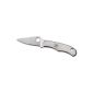 Spyderco pocket knives Bug Knife, Plain, gray, C133P (equipment)