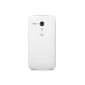 Motorola Color Shell Cover for Moto G 3G / 4G LTE smartphone white (Wireless Phone Accessory)