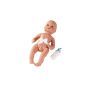 Götz 0754010 Newborn Aquini boy, 33 cm bath doll, with drinking and Nässfunktion, suitable for children over 18 months (Toys)