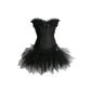 r-dessous exclusive corset and tutu-skirt of tulle (Textiles)