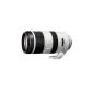 Sony A-mount lens 70-400mm F4-5.6 telephoto zoom G SSMII white (accessory)