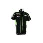 SBK Kawasaki Racing Polo Shirt!  RACING TEAM REPLICA!  Ninja!  black green!  M / L (Textiles)