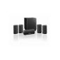 Harman Kardon HKTS 5 5.1 speaker system with subwoofer, black (Electronics)