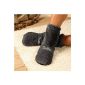 Hot Sox Booties - gray licorice M (36-40) - grains slippers - HotSox (Personal Care)