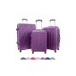 Set of 3 suitcases - ALISTAIR Airo - ABS Ultra Light - 4 wheels - 2 years warranty