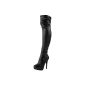 shoeFashionista - Women Winter Boots Thigh High Heels Boots Shoes Platform Size 36 - 41 (textiles)