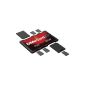DiMeCard SD: SD + microSD memory card holder (wallet) (Personal Computers)